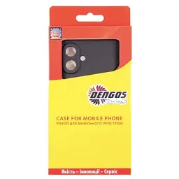 Чохол до мобільного телефона Dengos Carbon Kit for Samsung Galaxy A07 case + glass Black (DG-KM-162) - мініатюра 3