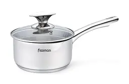 Ківш Elegance із нержавіючої сталі з кришкою Fissman Ø16х8хØ14,5 см kuh0007754