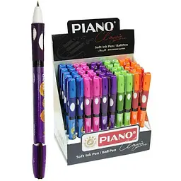 Ручка масляна PIANO синій 0,7мм PT-251L (для лівші) в асортименті