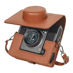 Чохол для фотоапарата Fujifilm Instax Wide EVO коричневий - мініатюра 2