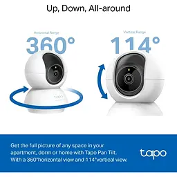 IP-камера TP-Link Tapo C230 3MP N300 microSD motion detection 360° mic - мініатюра 5