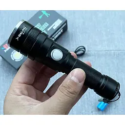 Ручний ліхтар Bailong BL-611-P50 CREE XHP50 акумуляторний світлодіодний 18650 - мініатюра 3