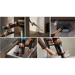 Вертикальний + ручний пилосос (2в1) Dyson V16 Piston Animal Submarine Matte Black/Copper (492969-01) EU - мініатюра 3