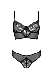 Сексуальний комплект Casmir Denerys S/M чорний - мініатюра 3