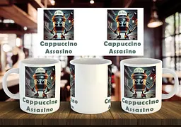Чашка "Cappuccino Assasino" 330 мл