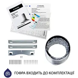 Витяжка купольна Minola HK 5614 BL 1000 LED - мініатюра 9