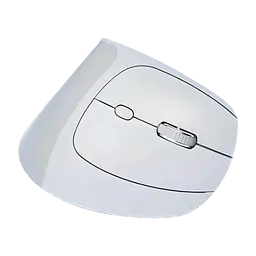 Вертикальна миша INPHIC X9 2400 White - мініатюра 3