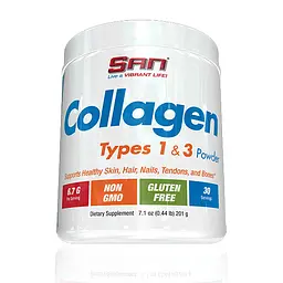 Препарат для суглобів і зв'язок San Collagen Types 1 and 3 200 г