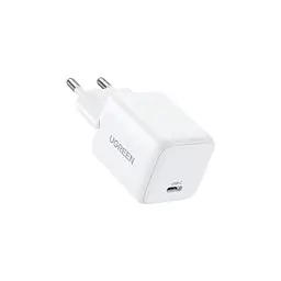 Зарядний пристрій UGREEN USB-C PD20W GaN X512 white (55554) - мініатюра 2