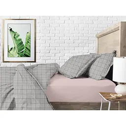 Підковдра полуторна Cosas Grey Geometry 160х220 см (CellAshgrey_160q) - мініатюра 3