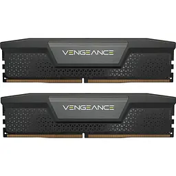 Модуль пам'яті для комп'ютера DDR5 96GB (2x48GB) 6400 MHz Vengeance Black Corsair (CMK96GX5M2B6400C32)