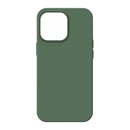 Силиконовый чехол для Apple iPhone 14 Pro, ICON2 Case, оливковый, противоударный, панель, защита всего корпуса, матовая поверхность Soft Touch, выступает над дисплеем, совместим с защитными стеклами и пленками, с микрофиброй, ArmorStandart (ARM68463)