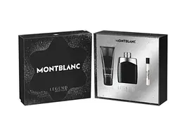 Набір Montblanc Legend 100мл туалетна вода, 7,5мл туалетна вода, 100мл гель для душу