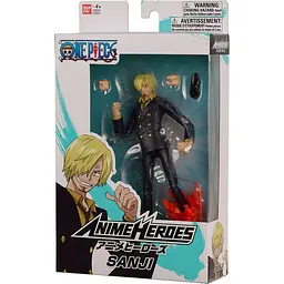Фігурка анімаційного персонажа Bandai Anime Heroes One Piece Санджі (123549) - мініатюра 4