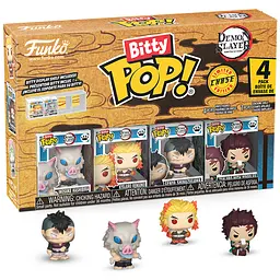Набір ігрових фігурок Bitty POP! Вбивця демонів 4 фігурки в асортименті (86954) - мініатюра 4