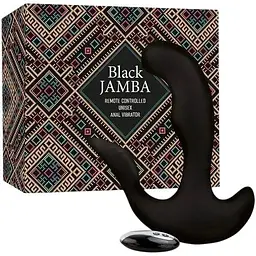 Анальний вібратор FeelzToys Jamba 12.3 см (чорний)