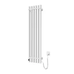Електрична рушникосушка Navin Levante 330x1200 Sensor права, білий оксамит 12-212033-4860, Білий матовий, Праве, Електронний - мініатюра 3