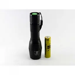 Ручний ліхтар акумуляторний BL з велокріпленням 1000 Lumen POLICE BL 1831 T6 50000W - мініатюра 6