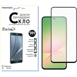 Стекло защитное Fine Line Samsung Galaxy A56 Black (FL-TGFG-388)