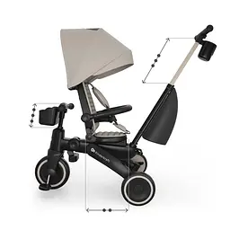 Триколісний велосипед Kinderkraft Jazz 3 Beige (KRJAZZ03BEG0000) - мініатюра 13