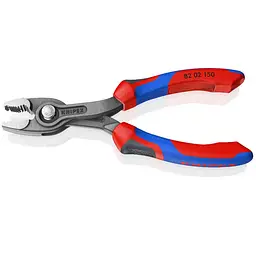 Універсальні щипці для зірваних болтів TwinGrip KNIPEX 82 02 150, фосфатовані