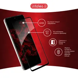 Скло захисне Intaleo Full Glue Infinix Hot 50 Pro Black (1283126598692) - мініатюра 4