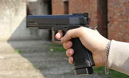 Дитячий пістолет CYMA ZM05 металевий з пульками 6 мм, набір для гри - мініатюра 5