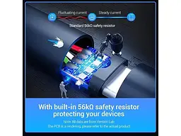 Кабель Vention USB to USB Type-C 1.5m Black (COKBG) - мініатюра 5