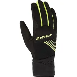 Велорукавички Ziener Dirich Touch 10,5 Чорний-Жовтий