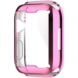 Чохол-накладка DK Silicone Face Case для Apple Watch 45mm (pink rose) - мініатюра 2