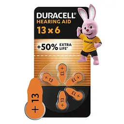Батарейка Duracell PR48 / 13 * 6 (5004322) - мініатюра 2