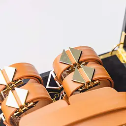 БДСМ-набір LOCKINK Moonlight Treasure Chest, коричневий, натуральна шкіра - мініатюра 3
