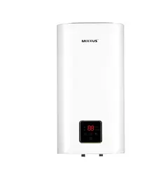Водонагрівач Mixxus EWH-15080 CUBE DRY 80 л, 2,0 кВт, "сухий" ТЕН, вертикальний, квадратний, білий (WH0618) - мініатюра 1