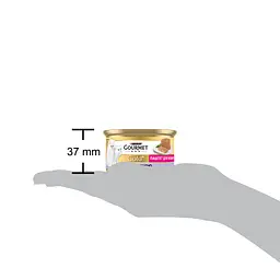 Упаковка вологого корму для кошенят Gourmet Gold Паштет з телятиною 1.02 кг (85 г x 12 шт.) - мініатюра 5