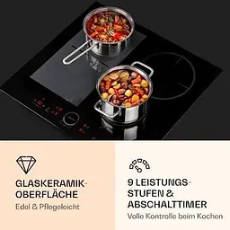 Індукційна плита Klarstein Delicatessa Hybrid 60 (10033022) - мініатюра 4