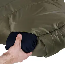 Спальний мішок Wechsel Mudds Autumn 0° M TL Olive/Mud Green Left (232050) (DAS302761) - мініатюра 5