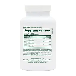 Кальцій Магній Цинк Nature's Plus Cal/Mag/Zinc 90 пігулок - мініатюра 2