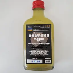 Настоянка на кам'яному маслі 200 мл