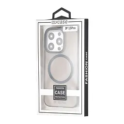 Чохол Groove Matt Case with MagSafe iPhone 15 Pro Black - мініатюра 2