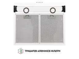 Витяжка Perfelli PL 6042 W LED - мініатюра 7