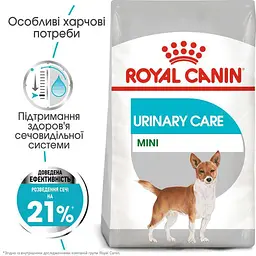 Сухий корм для собак малих порід із чутливою сечовидільною системою Royal Canin Mini Urinary Care, 3 кг (1261030) - мініатюра 2