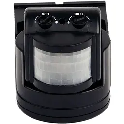 Датчик руху Brille на світло накладний IP44 DE-05 Black 152050 - мініатюра 2
