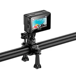 Екшн-камера Hoco DV102 4K Anti-Shake, Wi-Fi водонепроникна, спортивна, цифрова стабілізація чорна - мініатюра 4