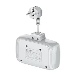 Мережевий фільтр-адаптер ColorWay CHE-24-PDW 20W, 2x220V, 3xUSB-A, 1xUSB-C - мініатюра 2