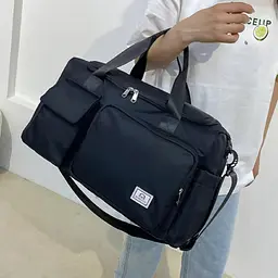 Текстильна дорожня сумка Confident TB1-T-269A чорна - мініатюра 6