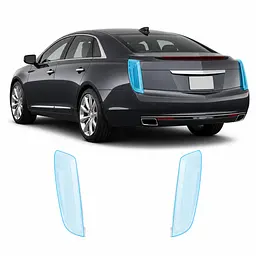 Антигравійна захисна бронеплівка за лекалами для Cadillac XTS I 2013-2019 - задні ліхтарі стопи
