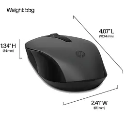 Комплект бездротовий HP 330 мишка і клавіатура Combo, чорний - мініатюра 5