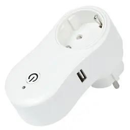 Розумна розетка електрична c Wi-fi керуванням з телефону Socket J2 - мініатюра 2
