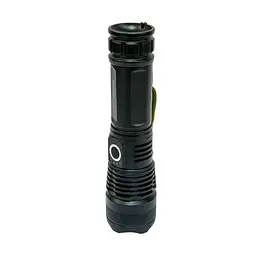 Ліхтарик X-Balog BL-X71 P50 ручний акумуляторний, чорний, світлодіодний, USB-зарядка, Zoom-фокус, 5 режимів - мініатюра 5