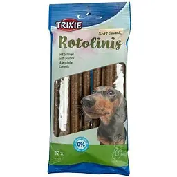 Ласощі для собак Trixie Soft Snack Rotolinis Палички з м'ясом домашніх птахів 120 г - мініатюра 3